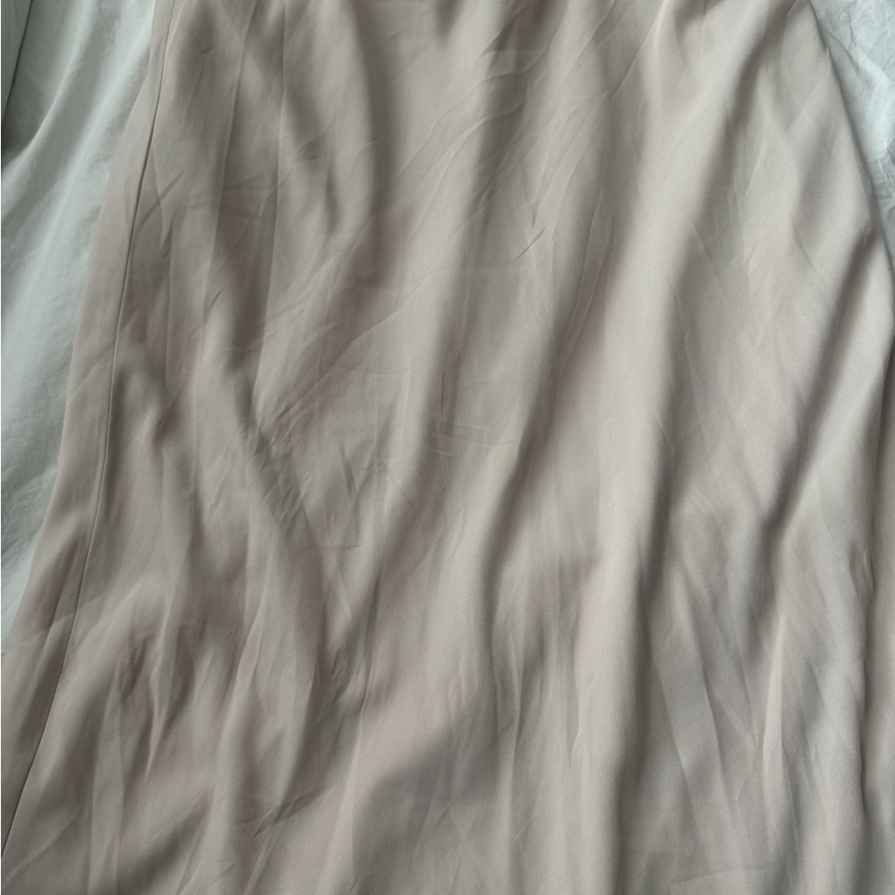 Abercrombie & Fitch Cream Slip Skirt